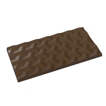 Implast 80g 3D Bar Polycarbonate Chocolate Mould